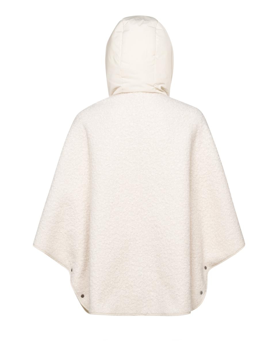 Capa com Capuz, Fecho de Correr e Bolsos Cinzento-claro-8
