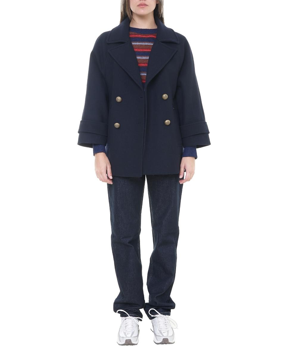 Imagem 0 de Sobretudo Curto de Pano