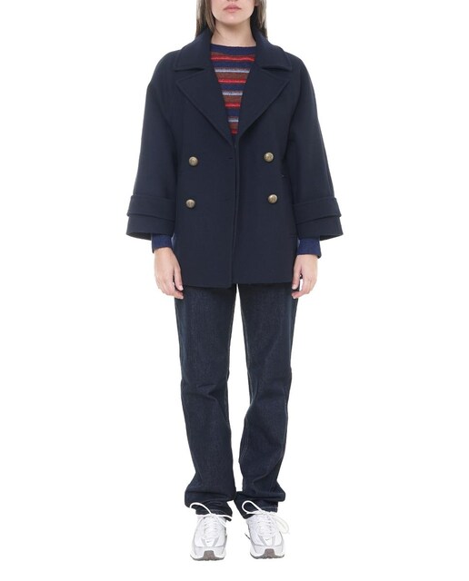 Imagem 0 de Sobretudo Curto de Pano