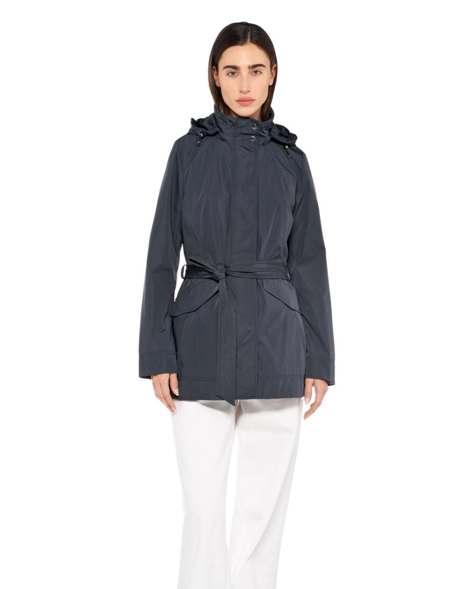 Imagem 0 de Casaco com Capuz e Cinto