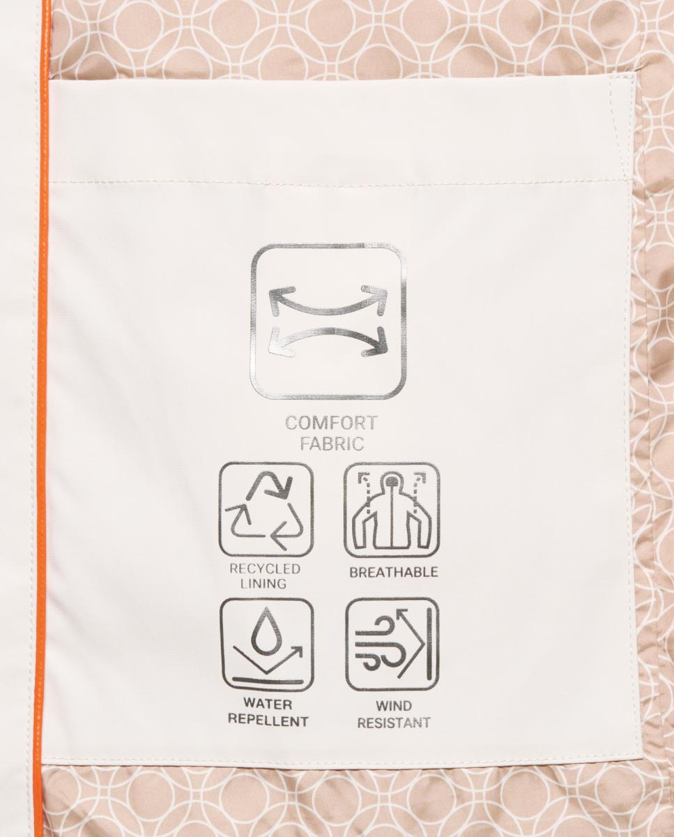 Parka Repelente à Água e Transpirável Cinzento-claro-8