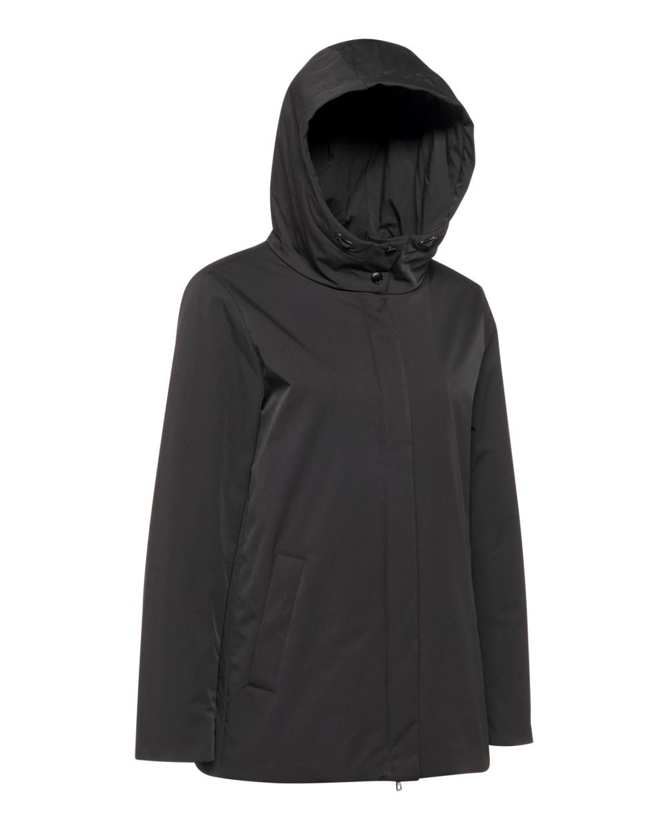 Parka Repelente à Água e Transpirável Preto-10