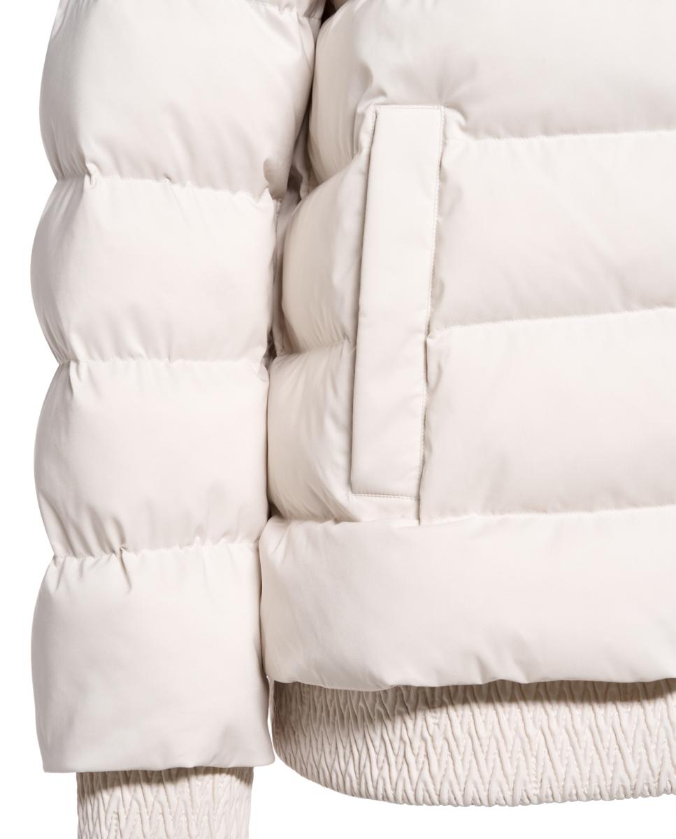 Parka Impermeável de Estilo Contemporâneo Cinzento-claro-8