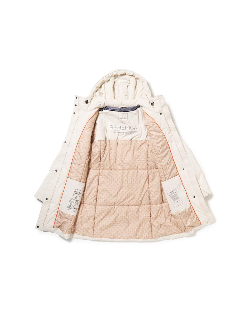 Parka Comprida Repelente à Água e Transpirável Cinzento-claro-9