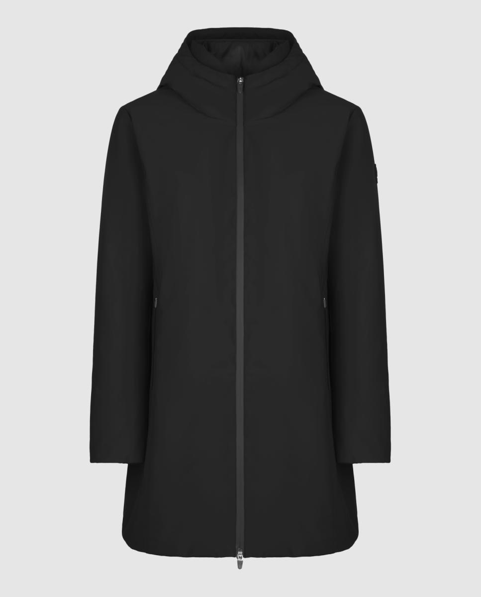 Parka Lisa Acolchoada Preto-6