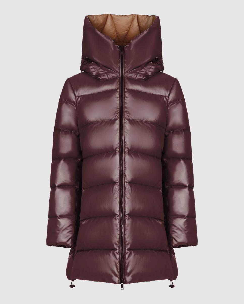 Parka Lisa Acolchoada Vermelho-6