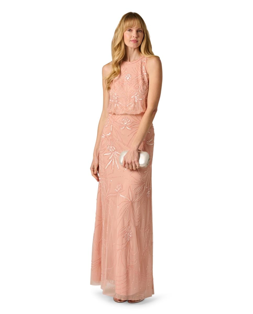 Vestido Tipo Blusão Coral-3