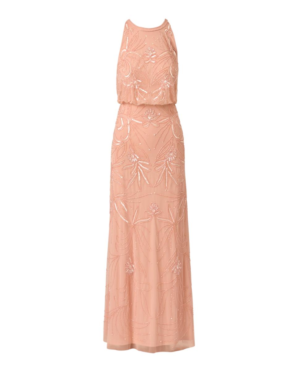 Vestido Tipo Blusão Coral-5