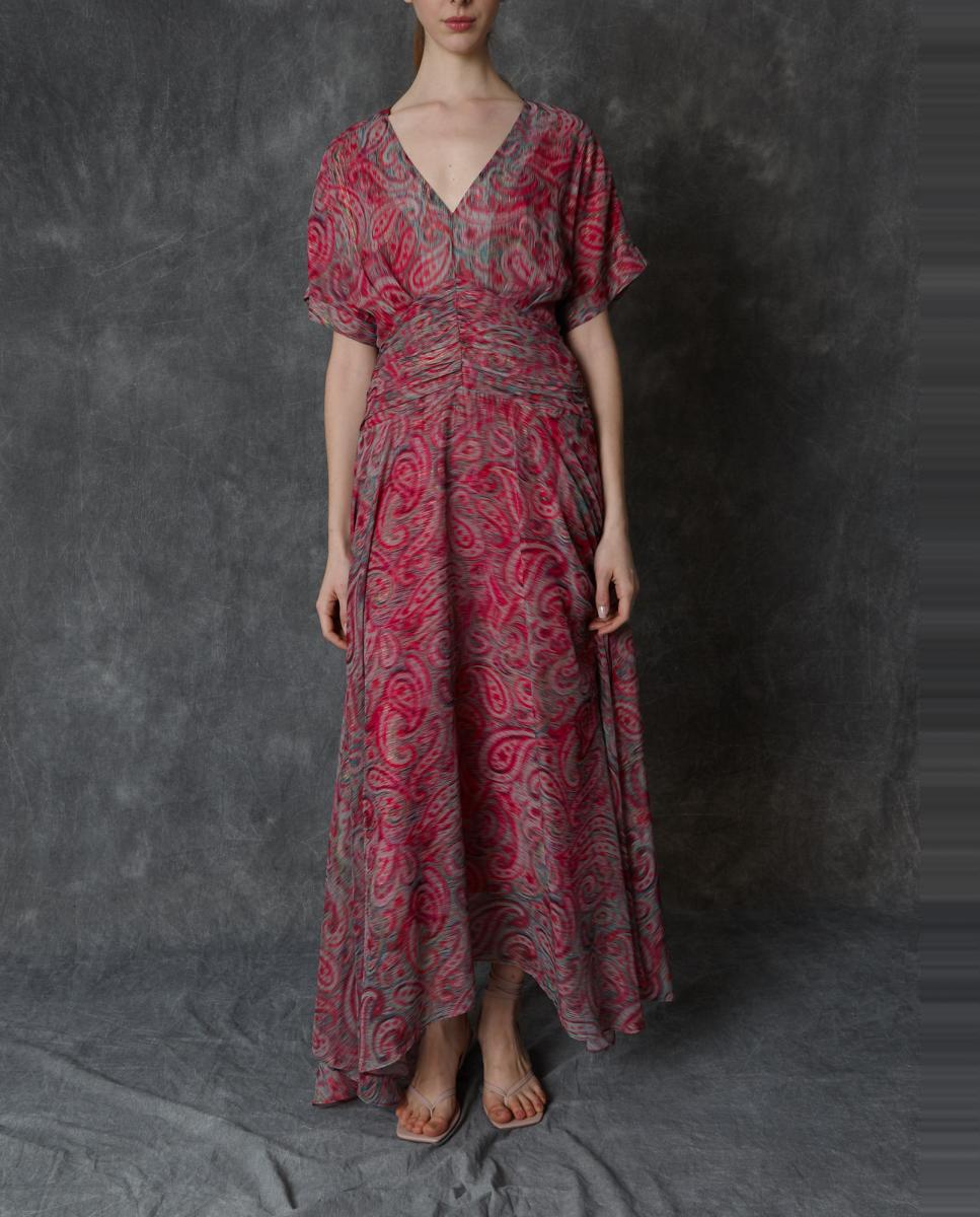 Imagem 0 de Vestido comprido estampado