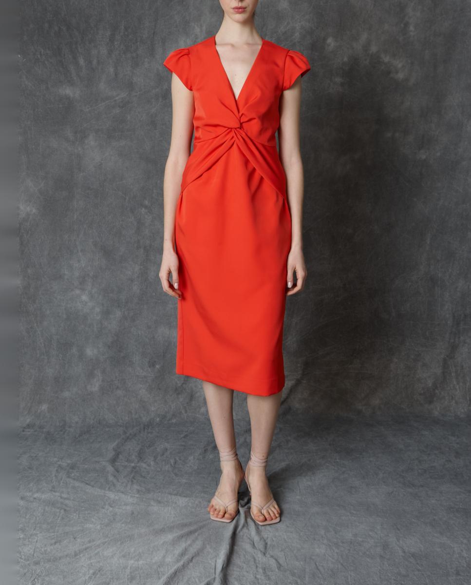 Imagem 0 de Vestido midi liso