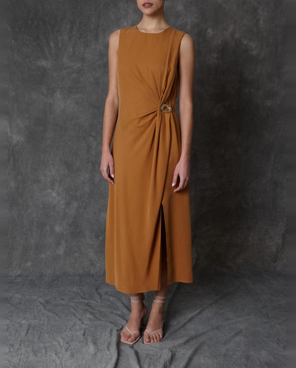 Imagem 0 de Vestido comprido liso