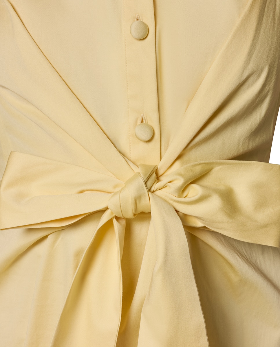 Vestido sem mangas Amarelo-6