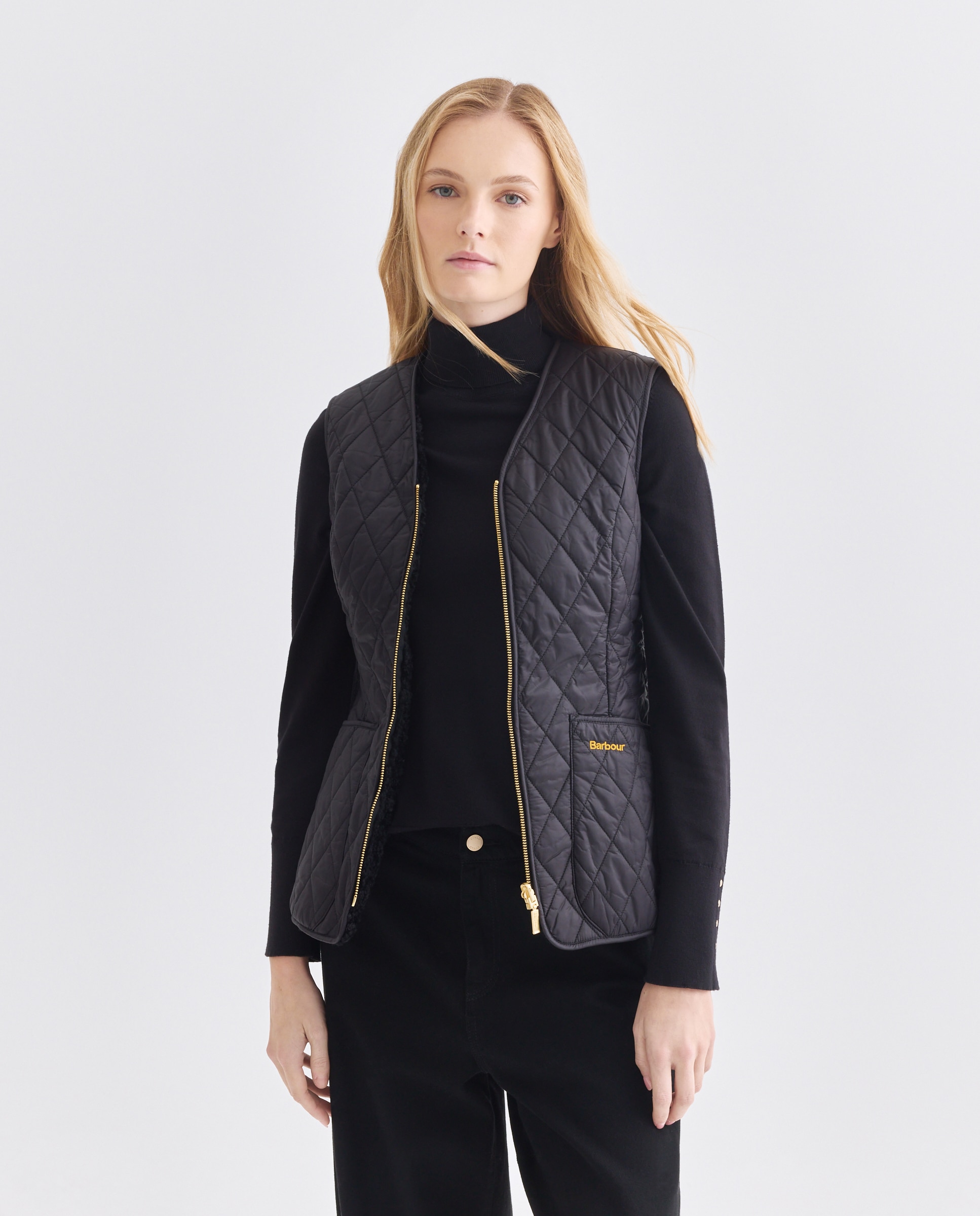 Imagen 0 de Chaqueta de mujer forro alcolchado Negro