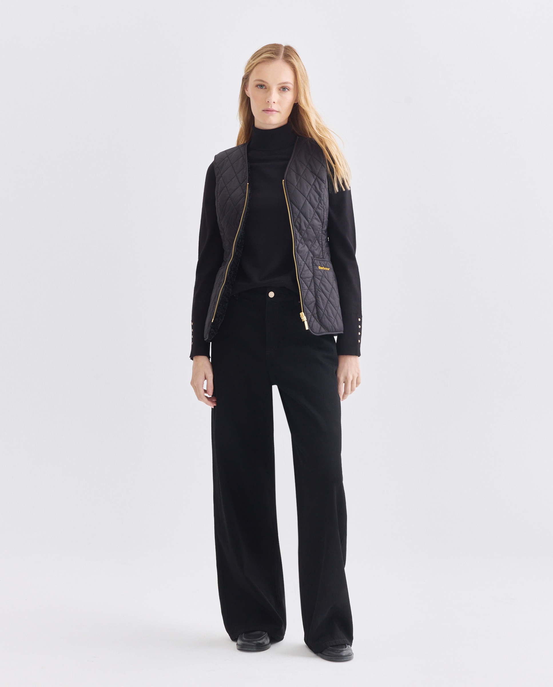 Chaqueta de mujer forro alcolchado - Barbour - Negro Negro-2