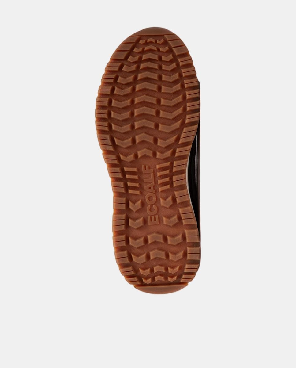 Zapatillas deportivas de mujer con cierre de cordones y refuerzo en talón - Ecoalf - Gris claro Gris claro-2
