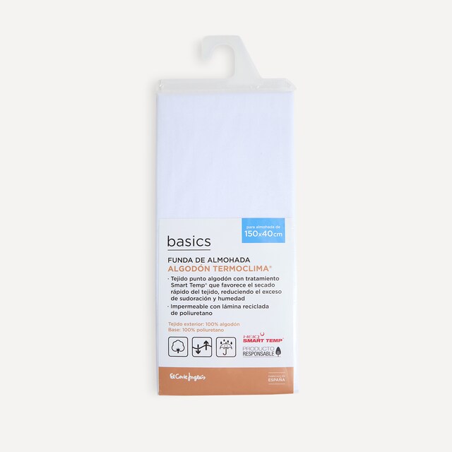 Imagen 0 de Funda protectora de almohada Termo Clima Basics El Corte Inglés