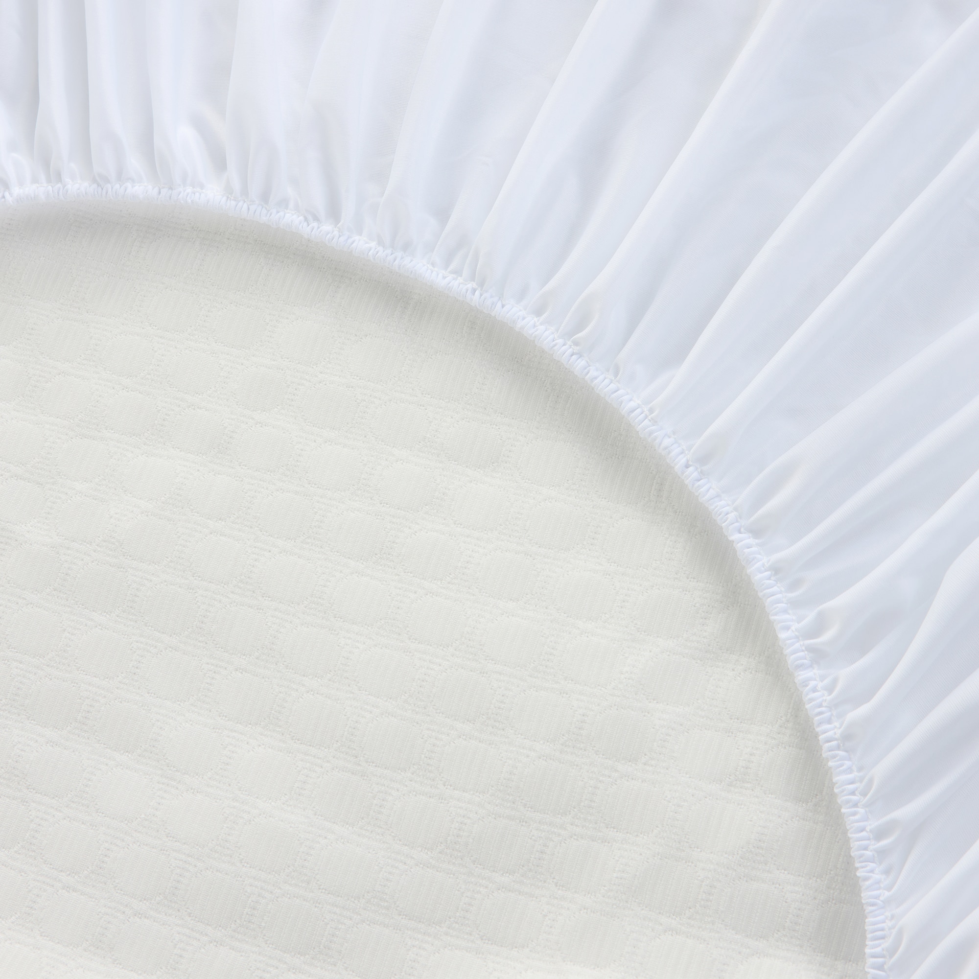 Protetor de Colchão com Efeito de Massagem Branco-2