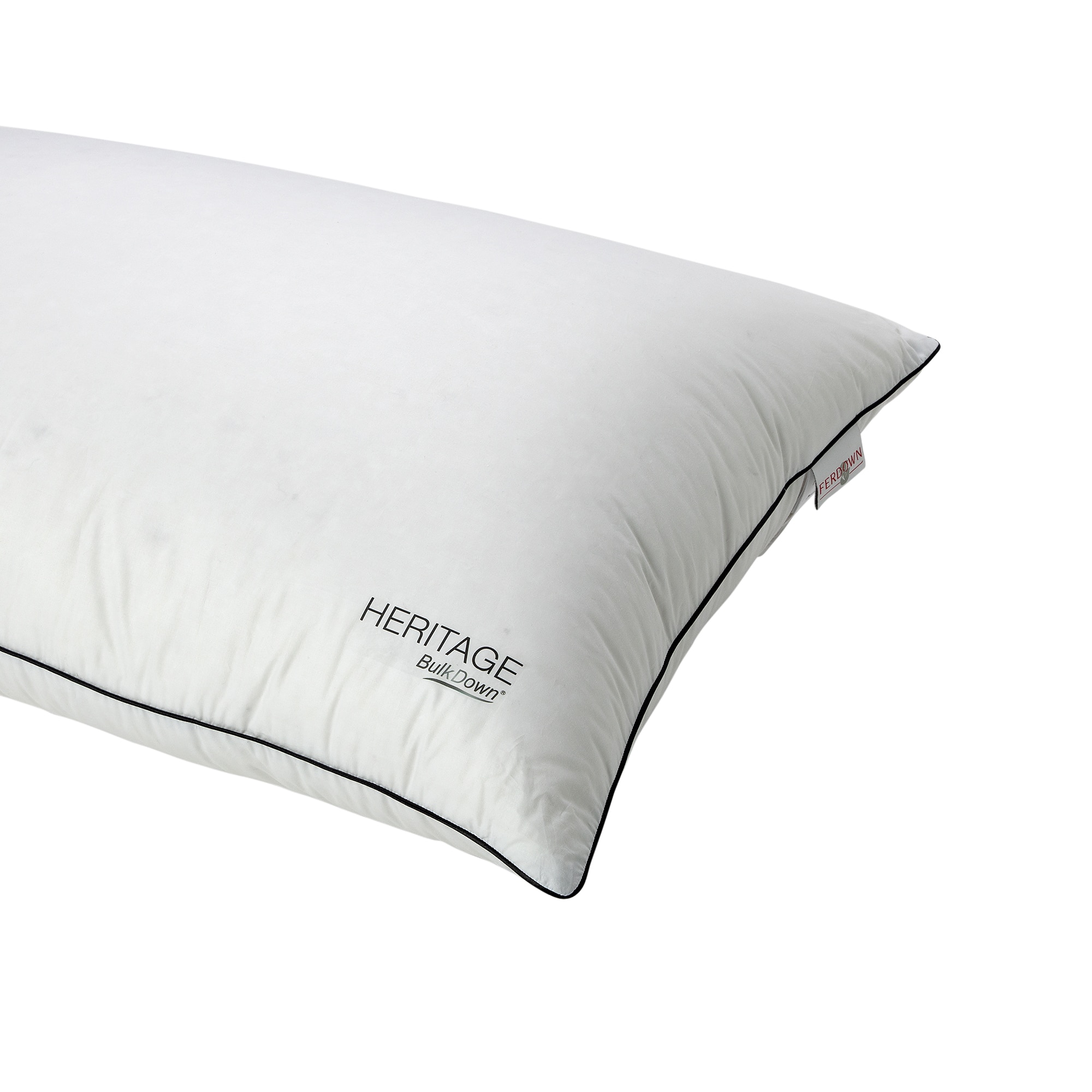 Almofada de penugem Heritage Branco-3