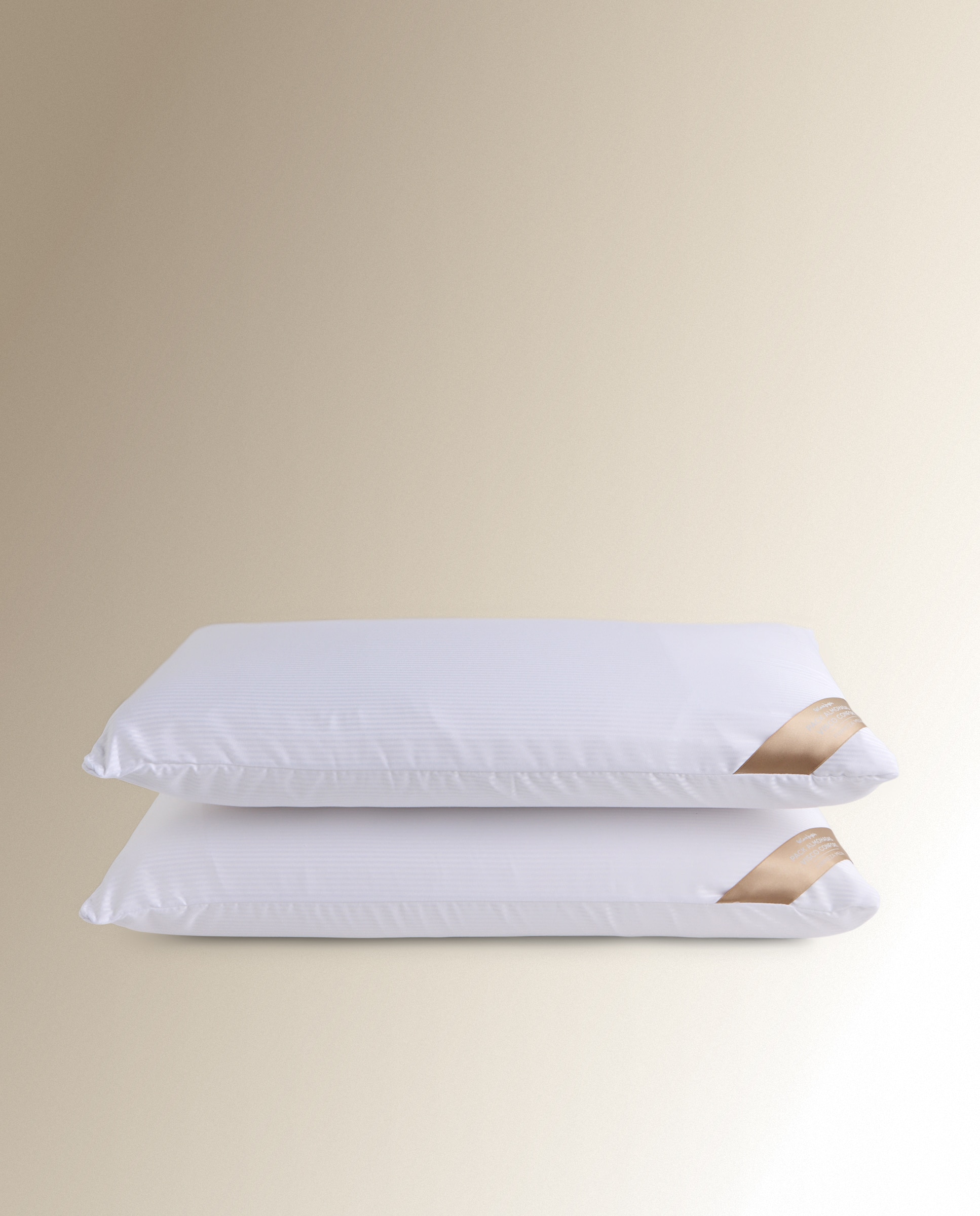 Imagen 1 de Pack de 2 almohadas viscoelásticas firmeza media Blanco