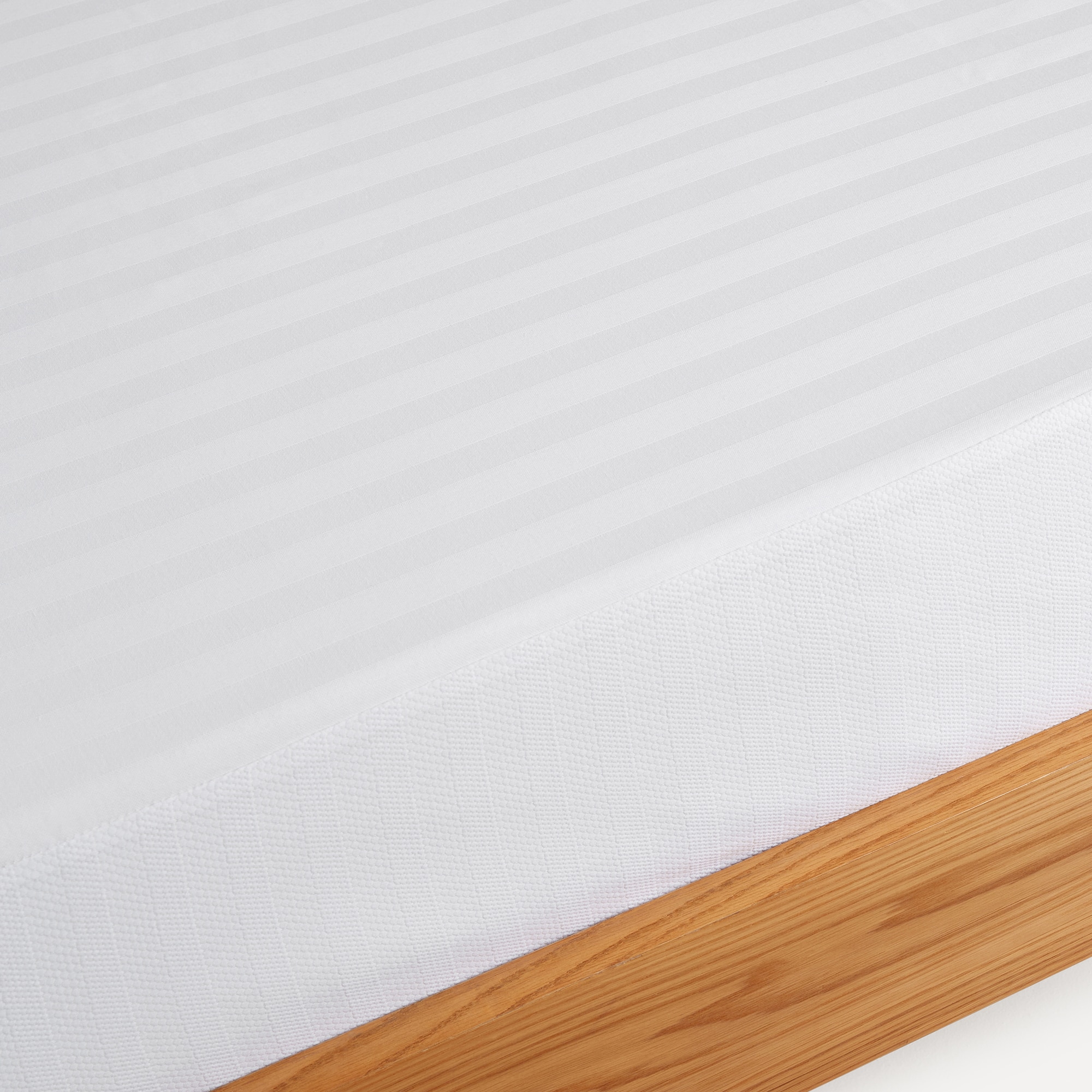 Capa de colchão Algodão Elástico El Corte Inglés Branco-2