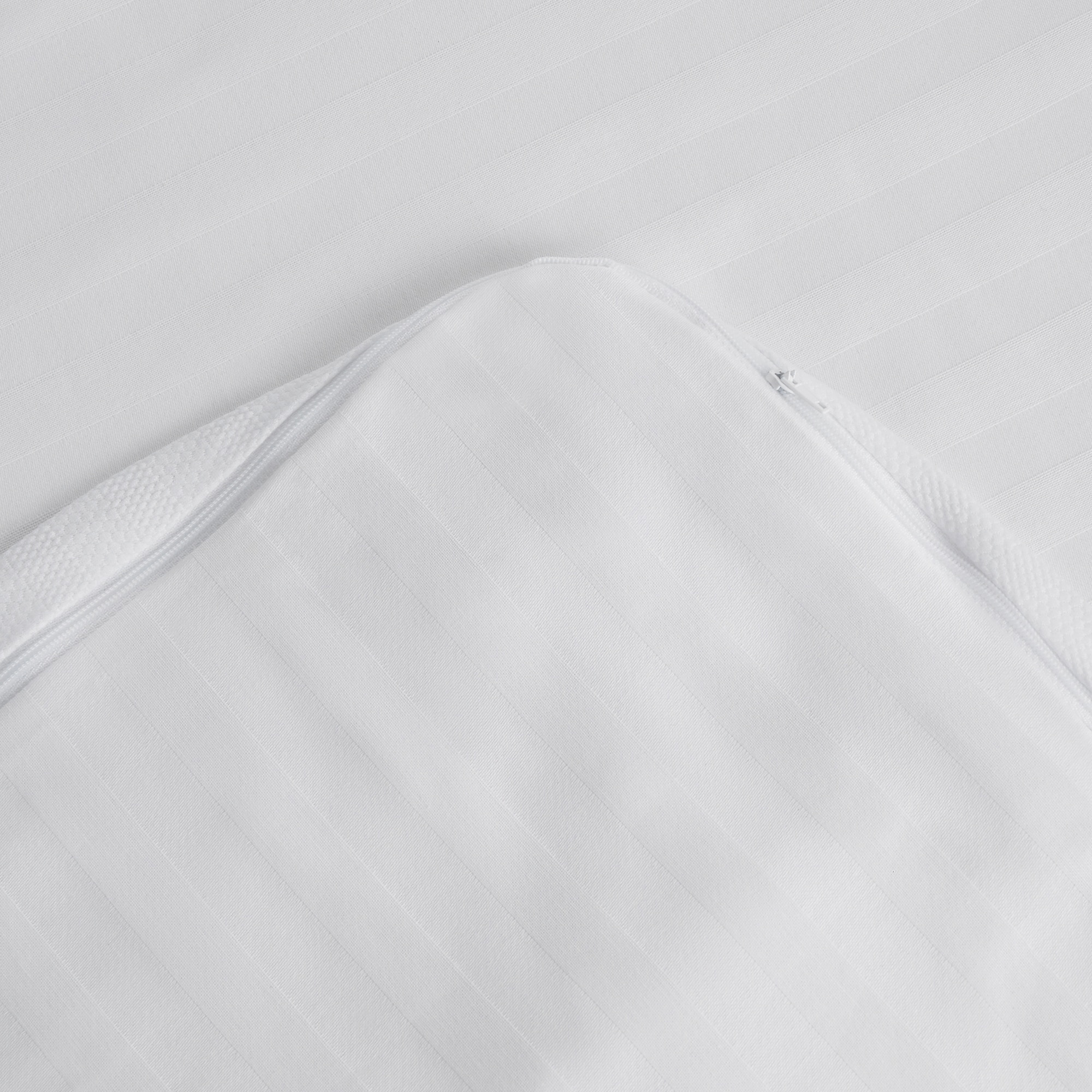 Capa de colchão Algodão Elástico El Corte Inglés Branco-3