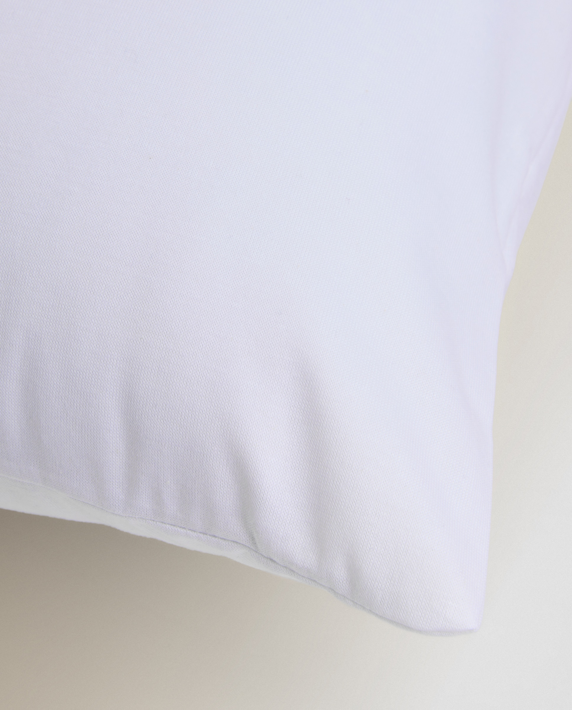 Funda protectora de almohada algodón Antialérgenos - Blanco 40 x 150 cm Blanco-2