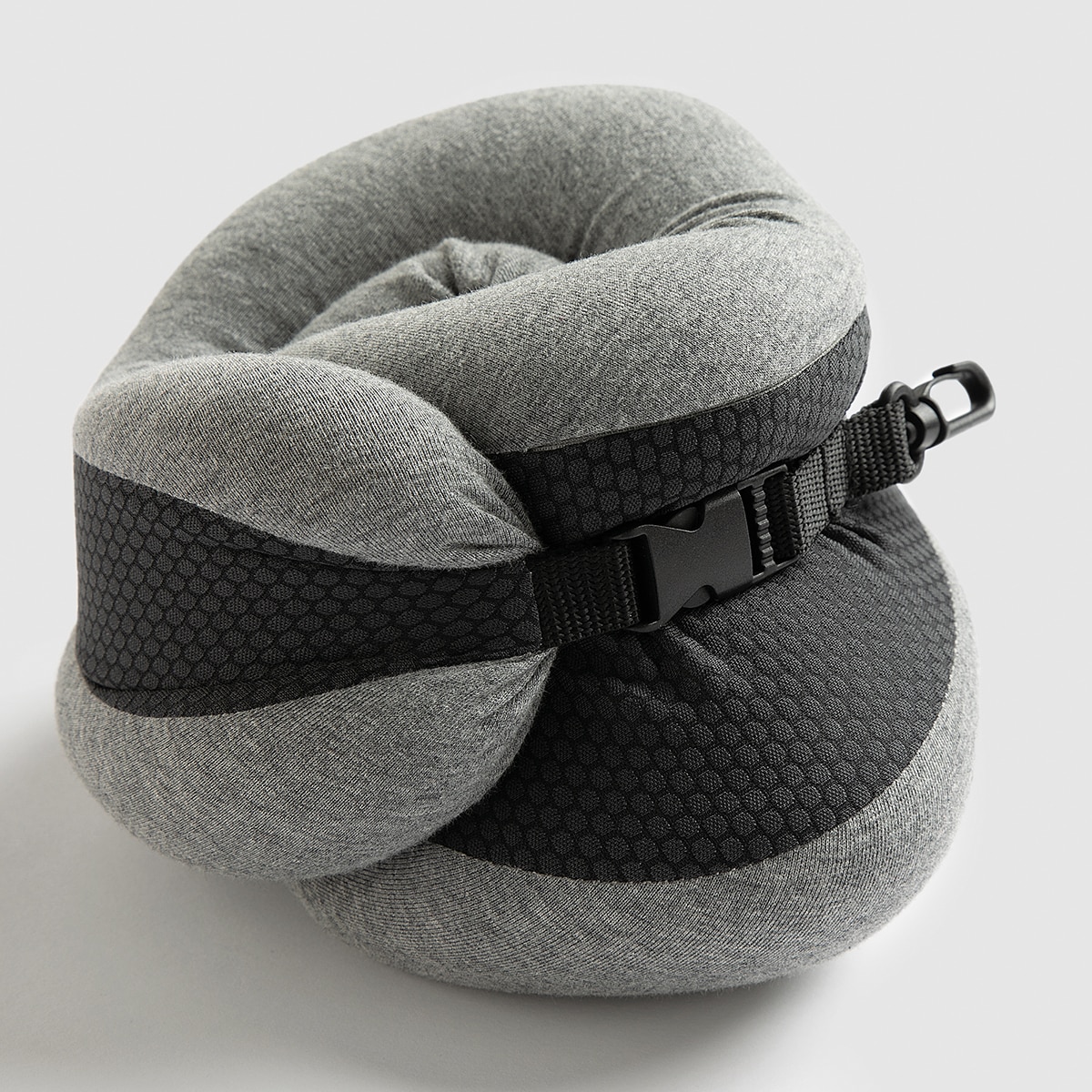 Collarín  de viaje ergonómico El Corte Inglés Gris-2