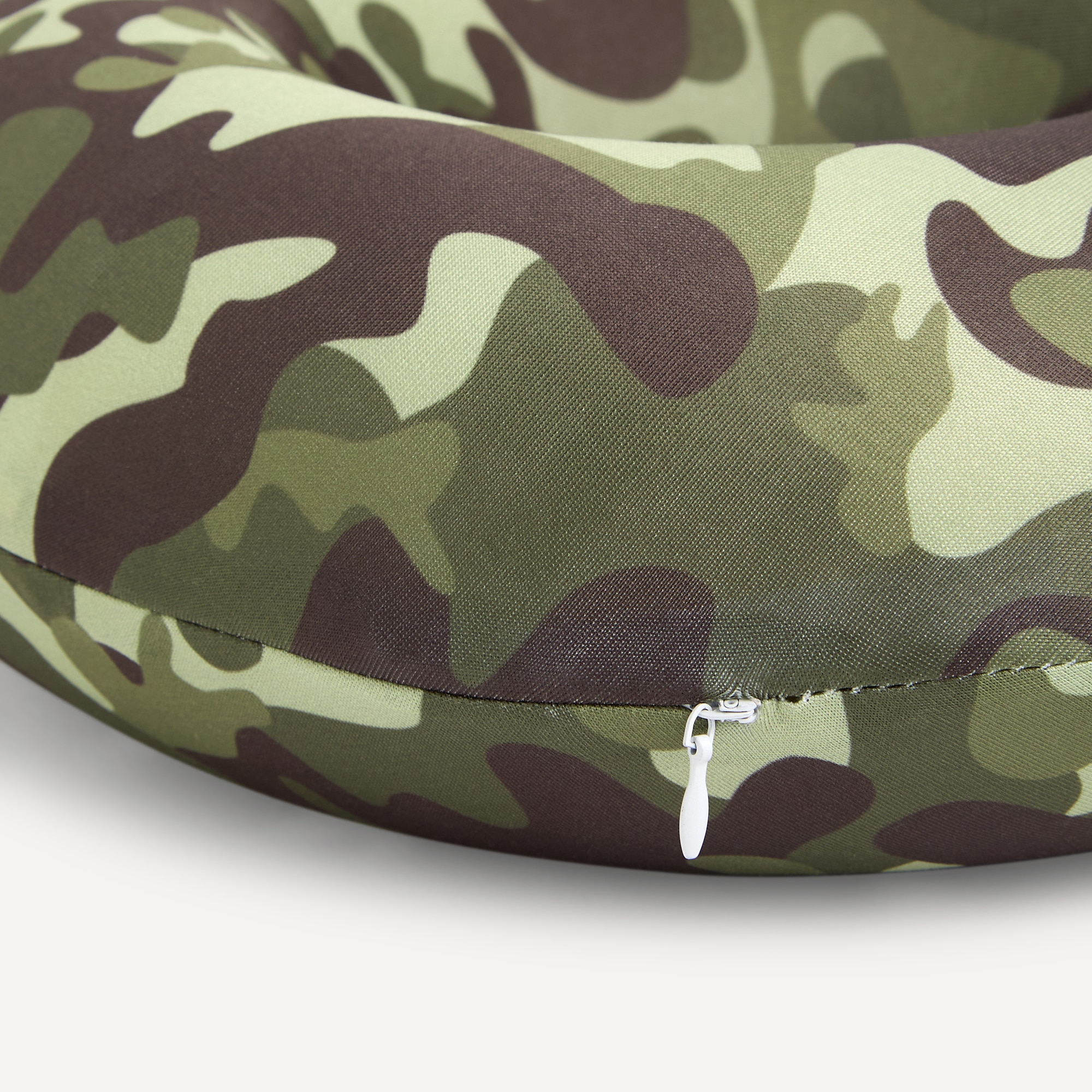 Collarín de viaje viscoelástica Militar Basics El Corte Inglés Verde-2