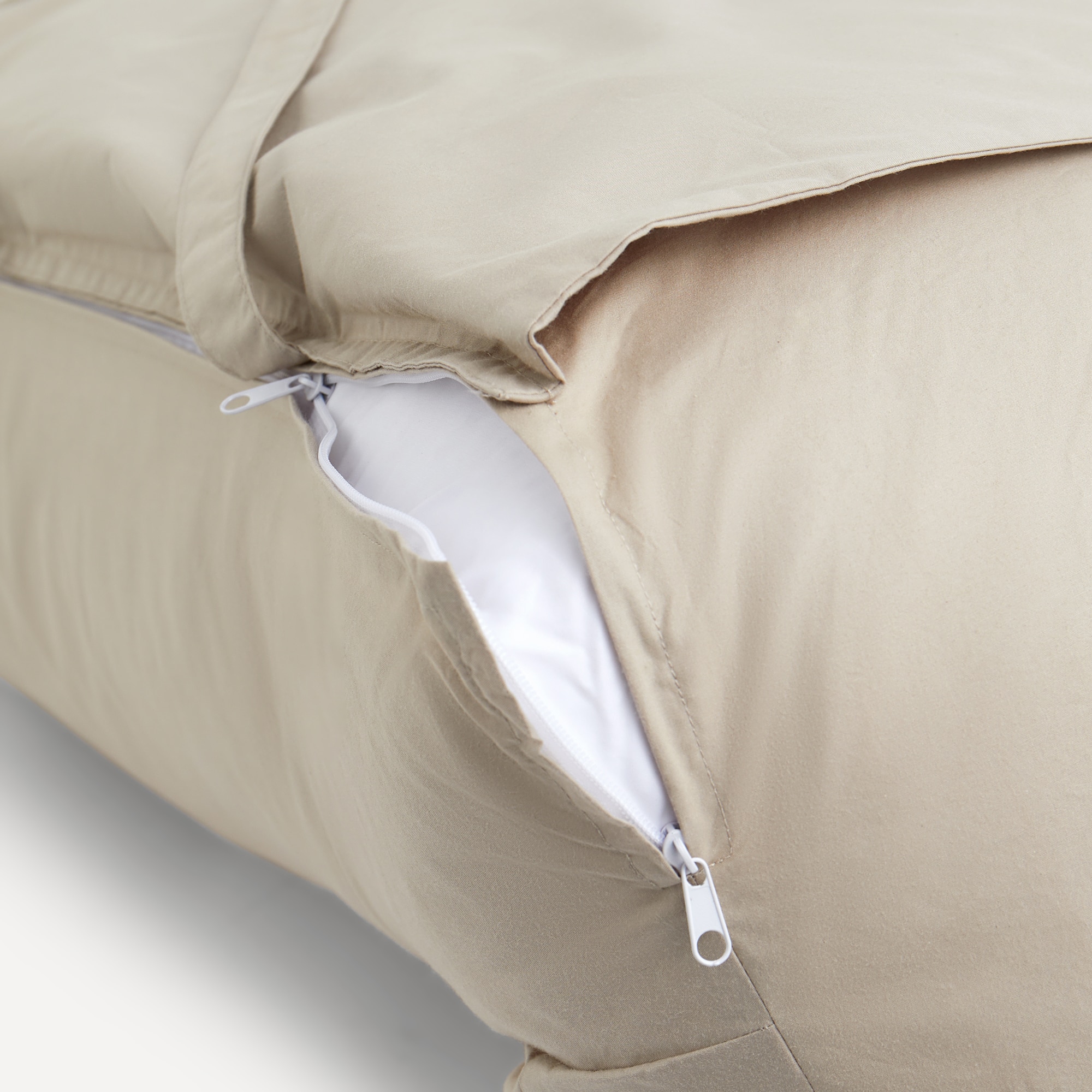Encosto de Penas Comfort Bege-3