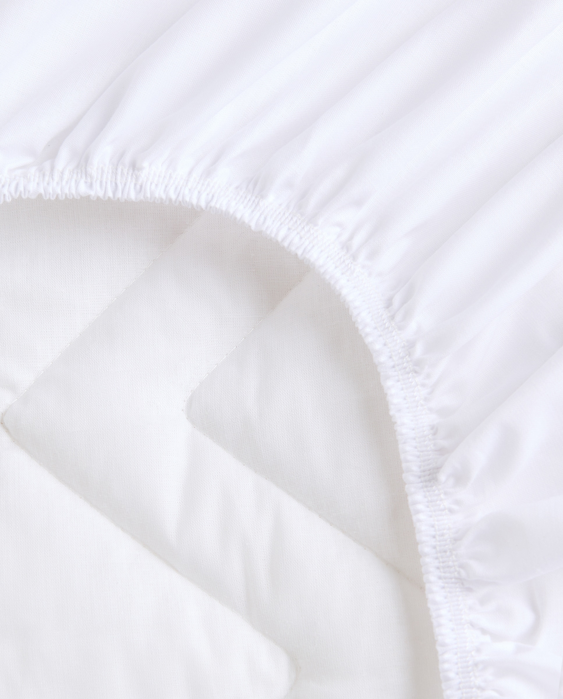 Protector de colchón antimanchas Clásico - Blanco Cama 90 x 190 cm Blanco-2