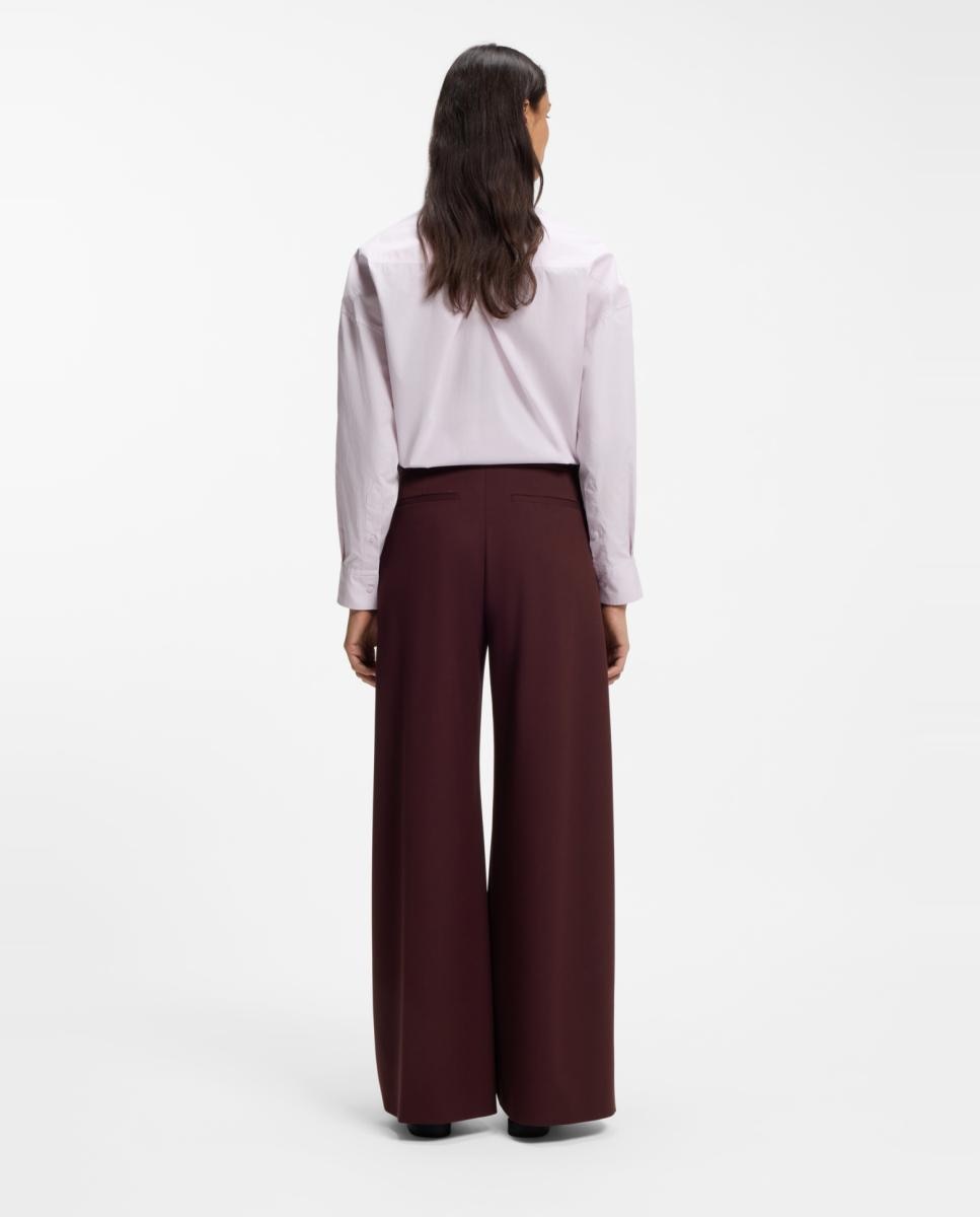 Calças Relaxed Castanho-3