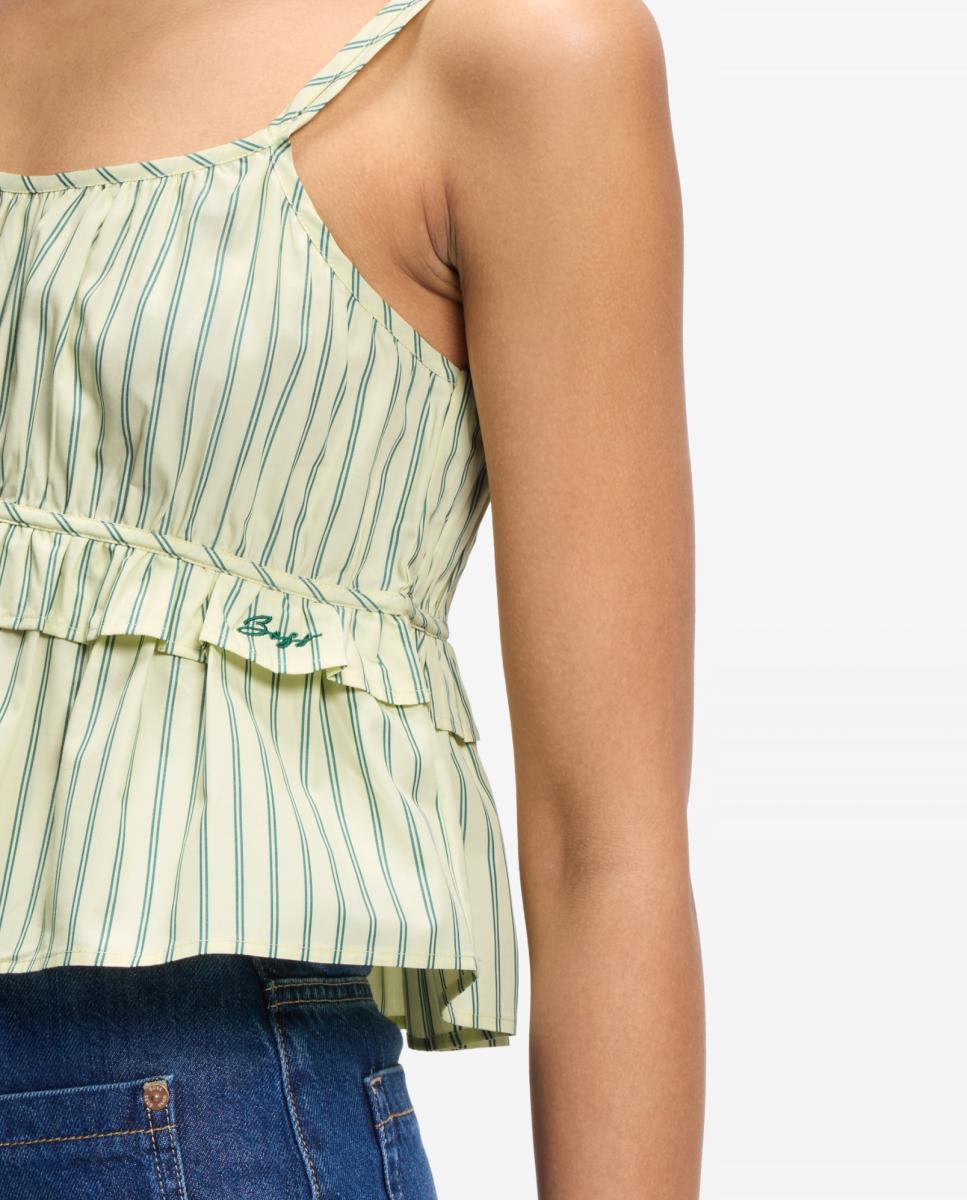 Camisa de Alças Verde-3