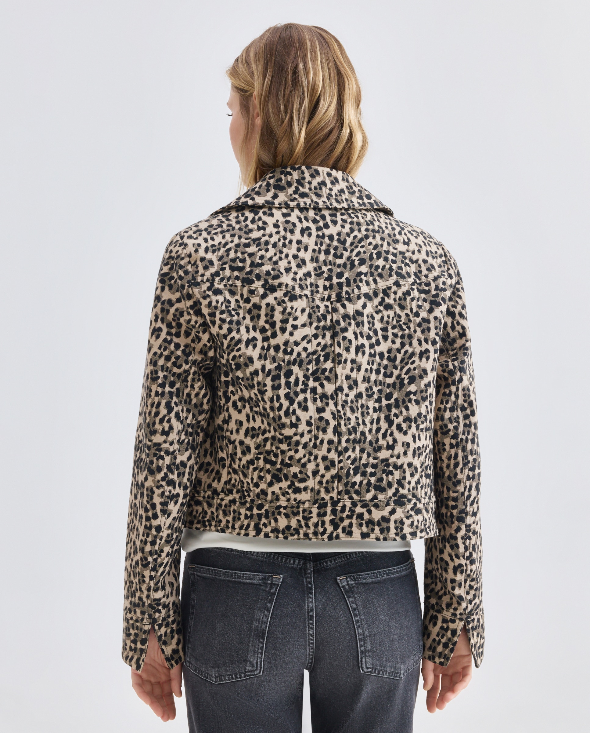 Blazer Relaxed com Manga Comprida Multicolor-3