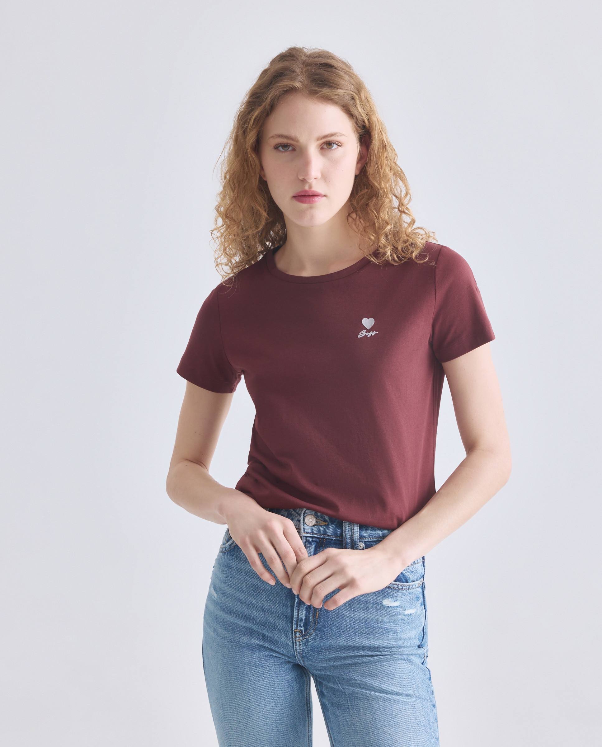 Imagem 0 de T-shirt Slim com Manga Curta