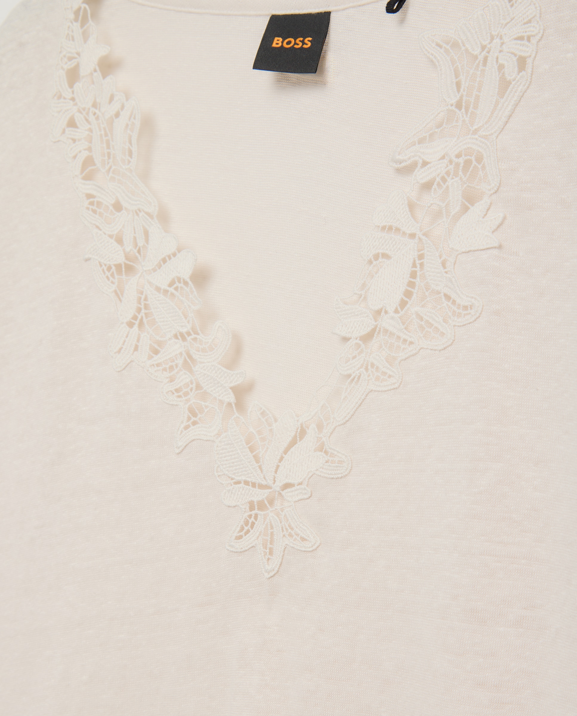 T-shirt de manga curta Branco-5