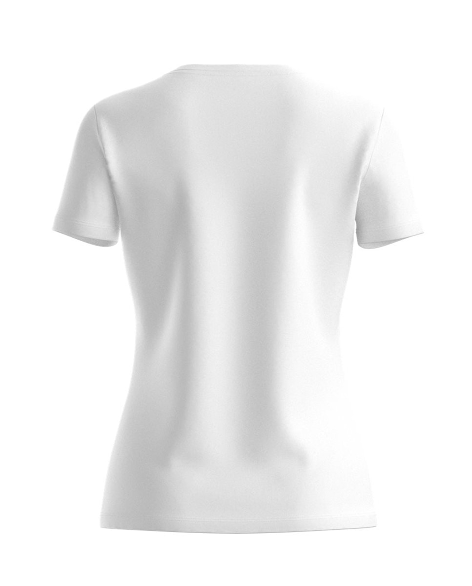 Imagen 2 de Camiseta de mujer slim manga corta - Boss - Blanco Blanco