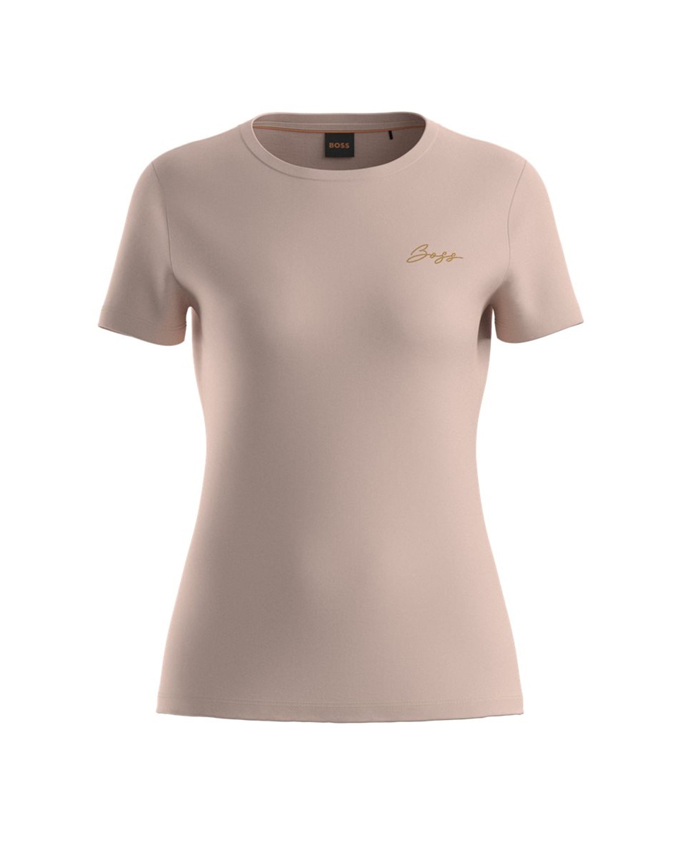 Imagen 1 de Camiseta de mujer slim manga corta - Boss - Naranja Naranja