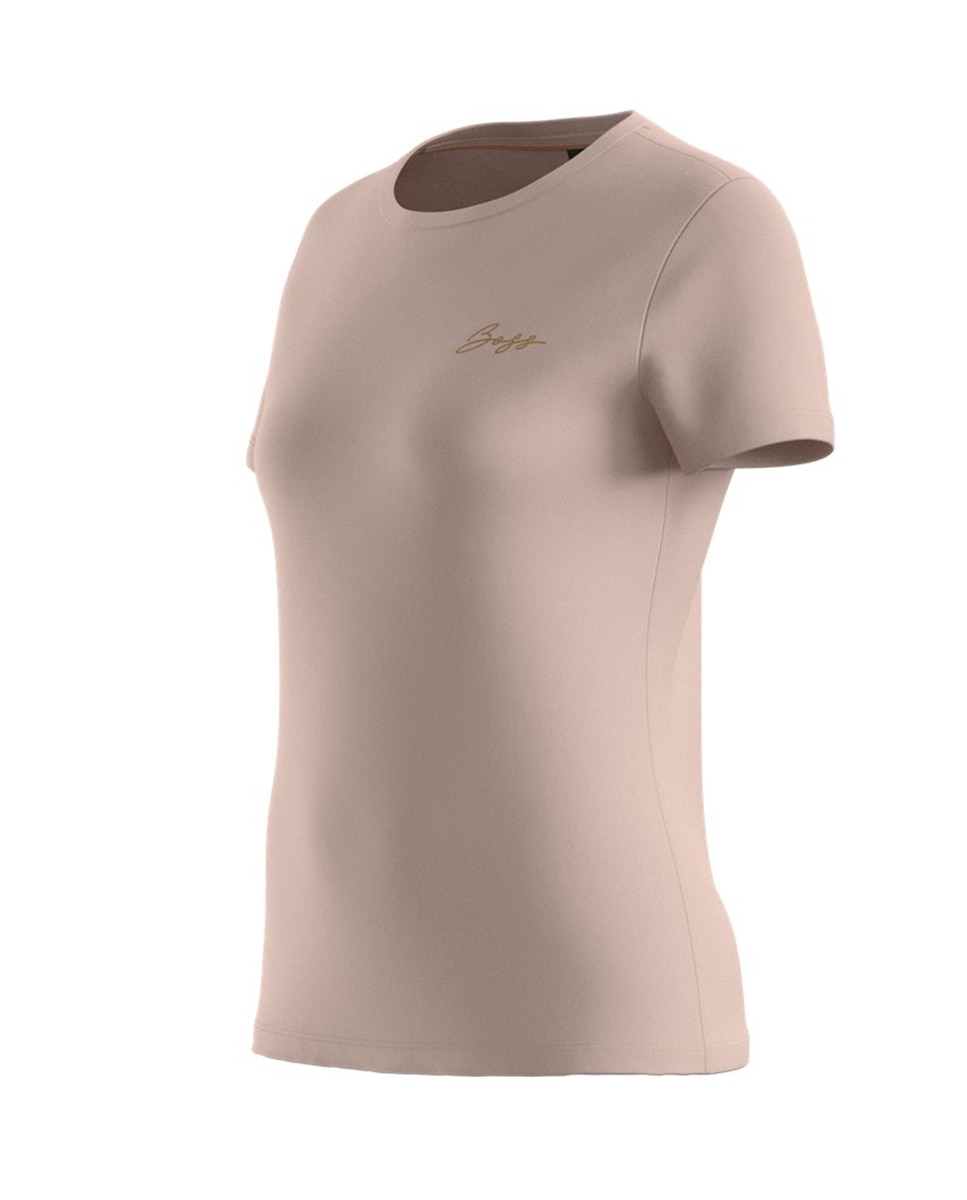 Imagen 3 de Camiseta de mujer slim manga corta - Boss - Naranja Naranja