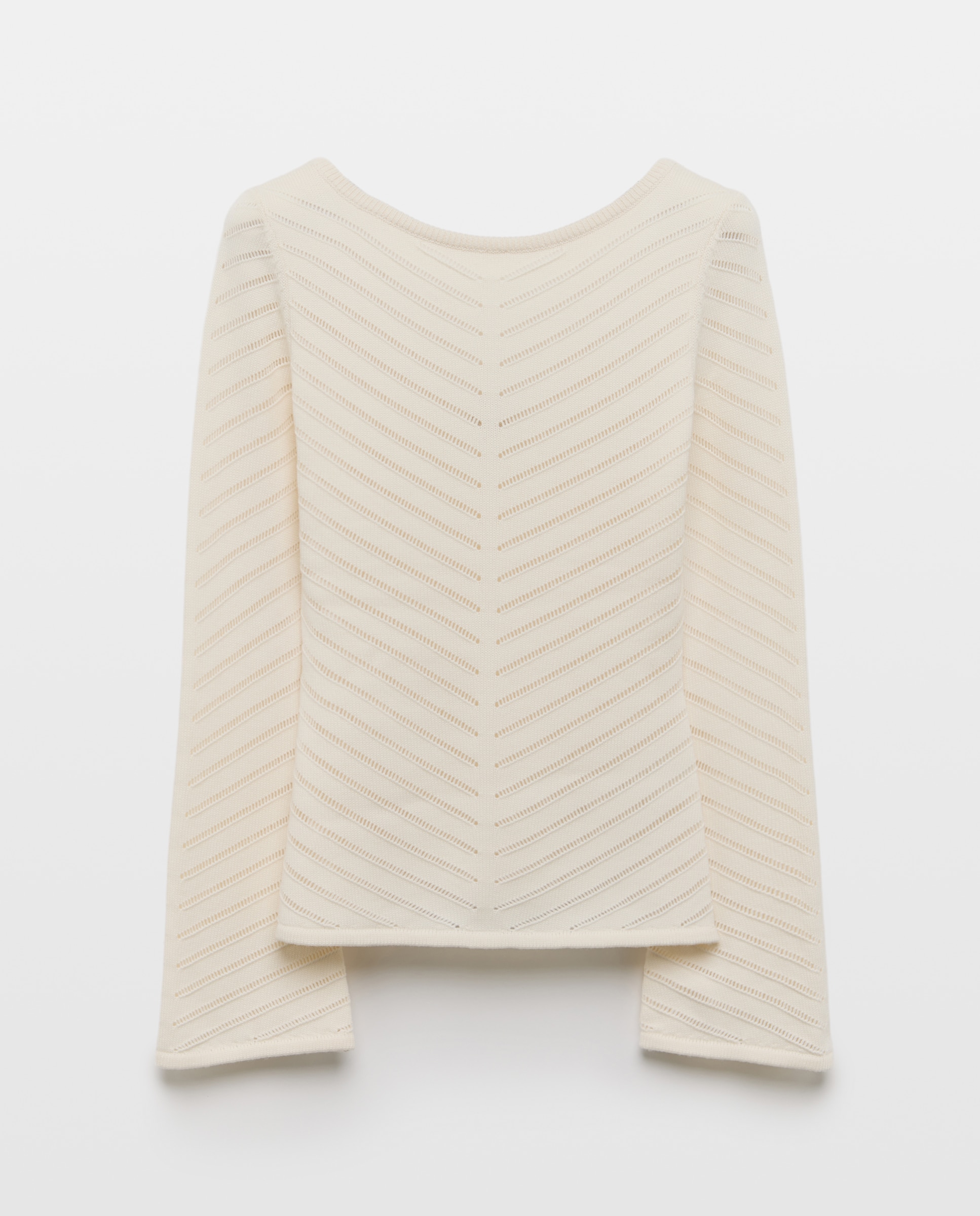 Imagem 0 de Camisola de Malha com Manga Comprida e Gola Larga