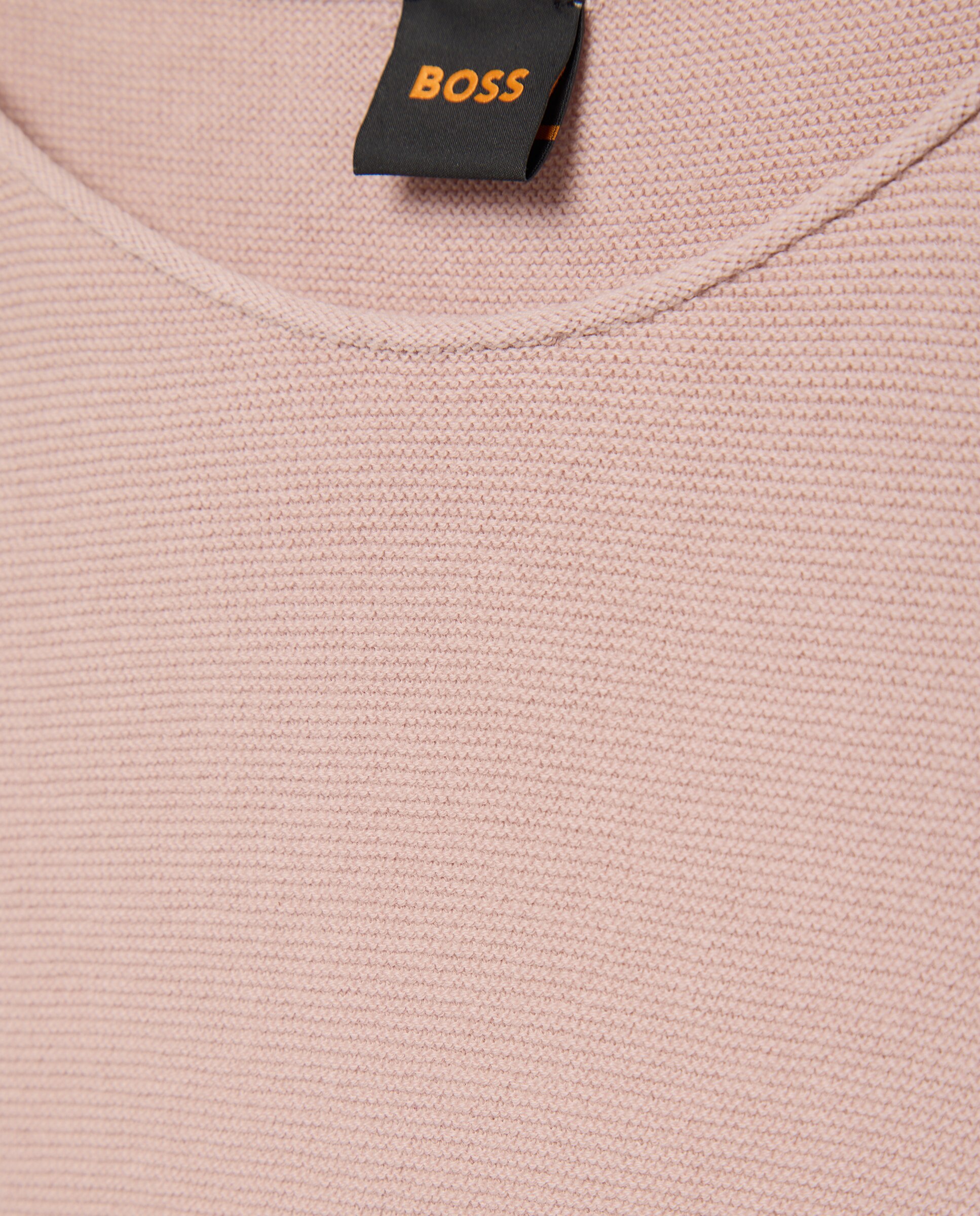 Camisola de malha com manga curta Rosa-5