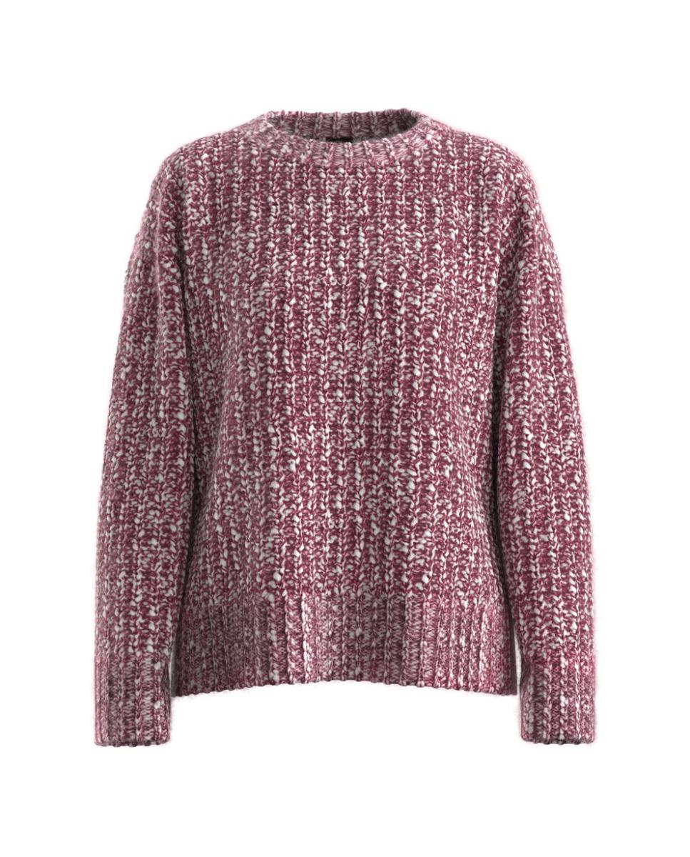 Imagen 0 de Jersey de mujer oversize manga larga Rojo