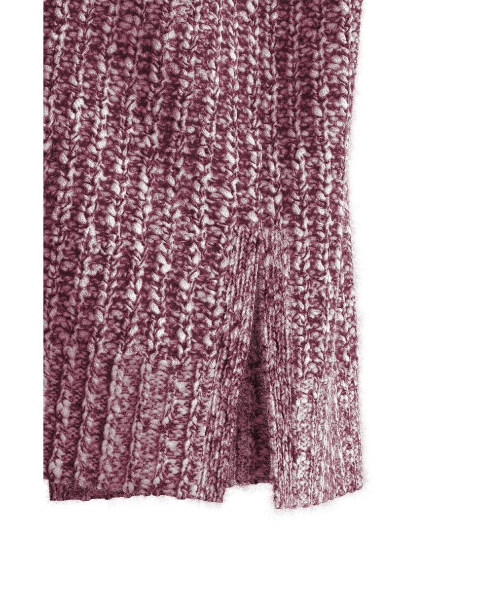 Jersey de mujer oversize manga larga - Boss - Rojo Rojo-4