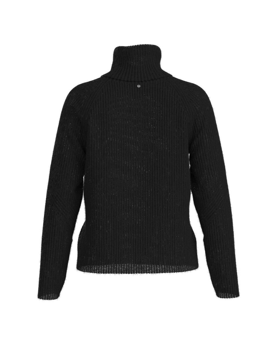 Imagen 2 de Jersey de mujer regular manga larga - Boss - Negro Negro