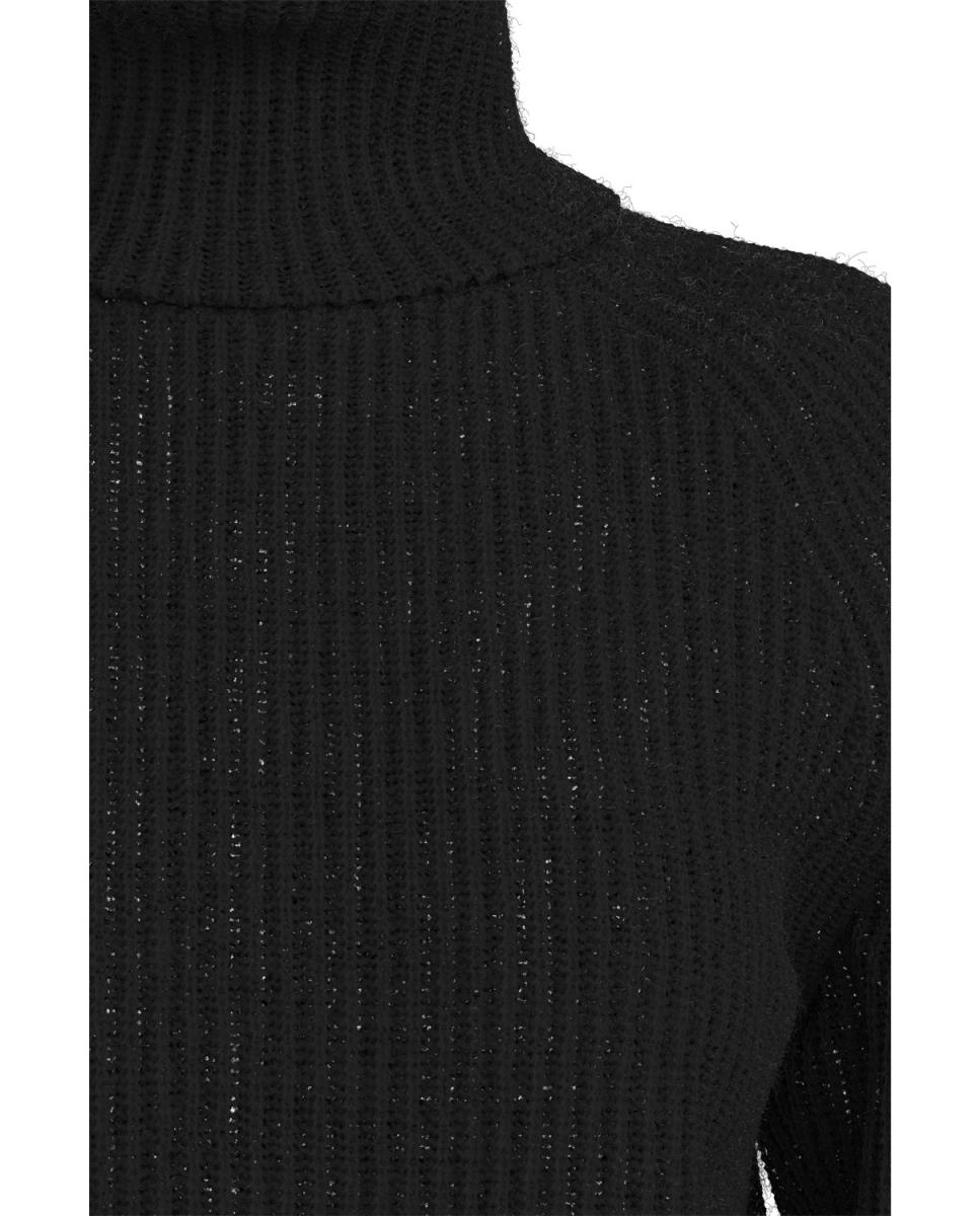 Imagen 4 de Jersey de mujer regular manga larga - Boss - Negro Negro