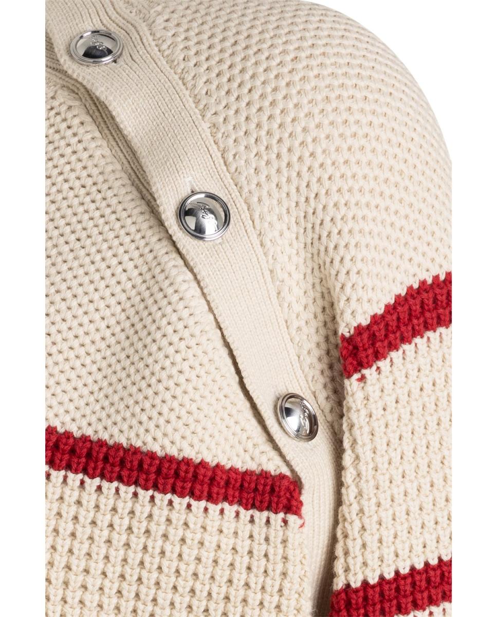 Imagen 3 de Jersey de mujer relaxed manga larga - Boss - Multicolor Multicolor