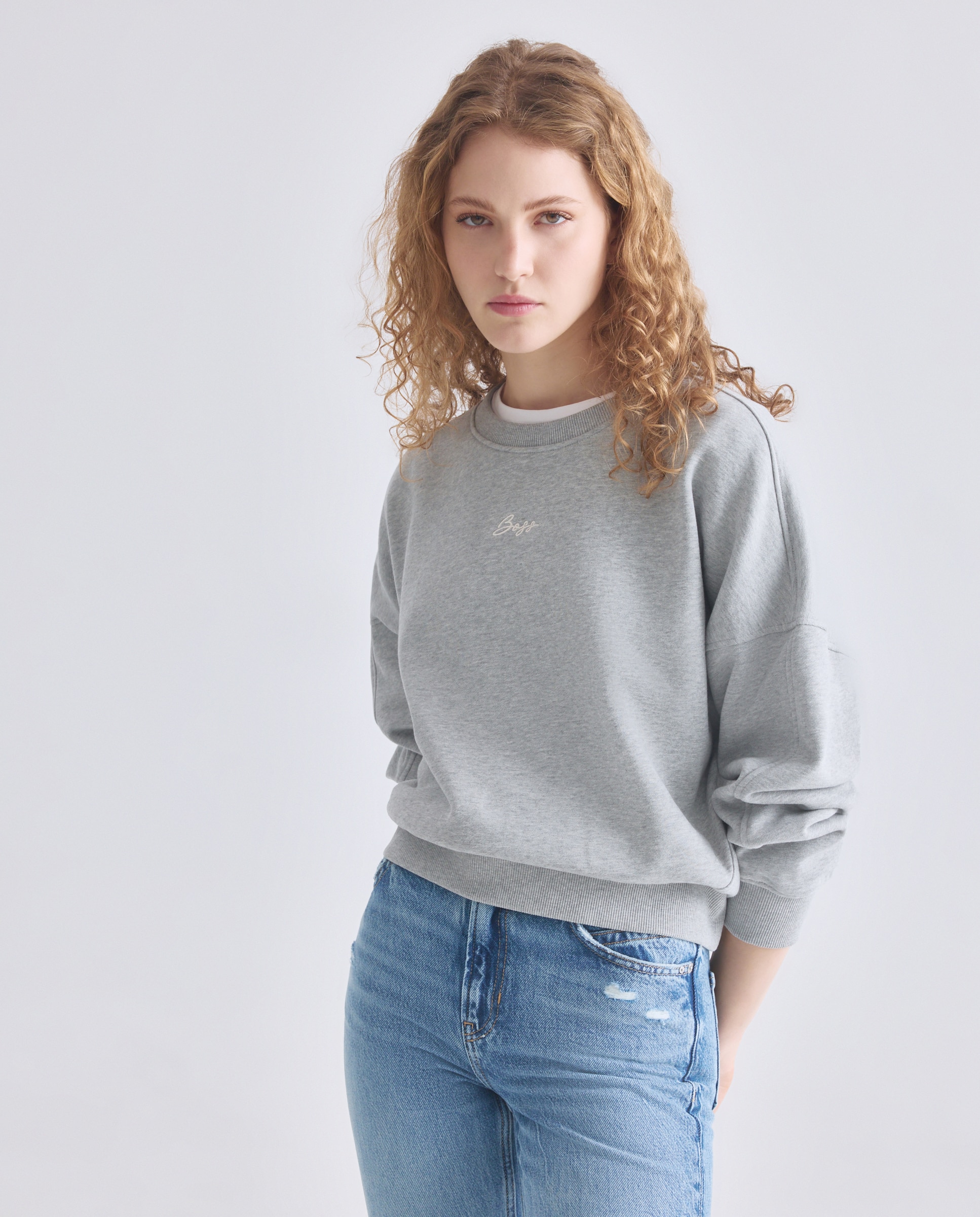 Imagem 0 de Sweatshirt de Manga Comprida sem Capuz