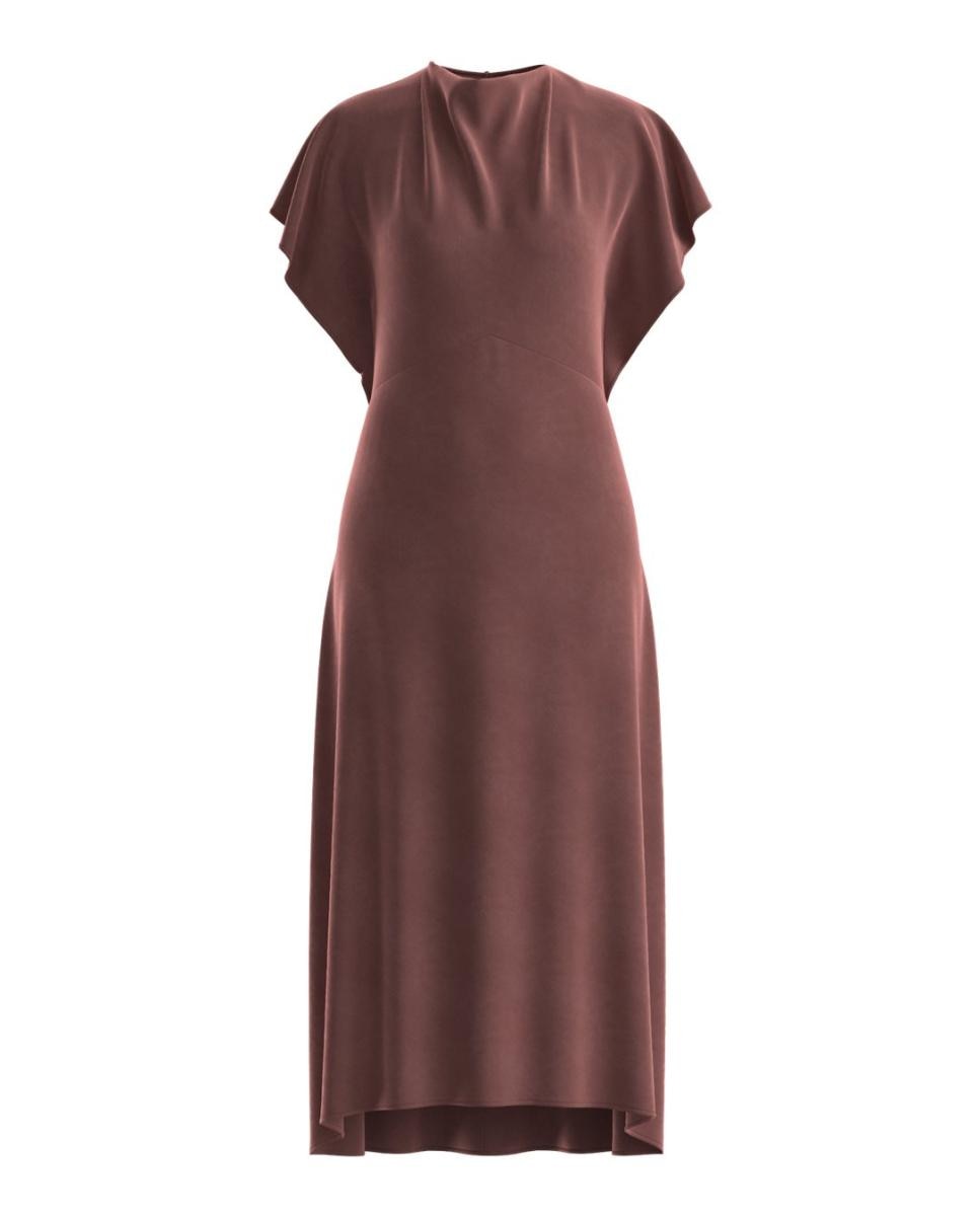 Imagem 0 de Vestido midi de manga curta