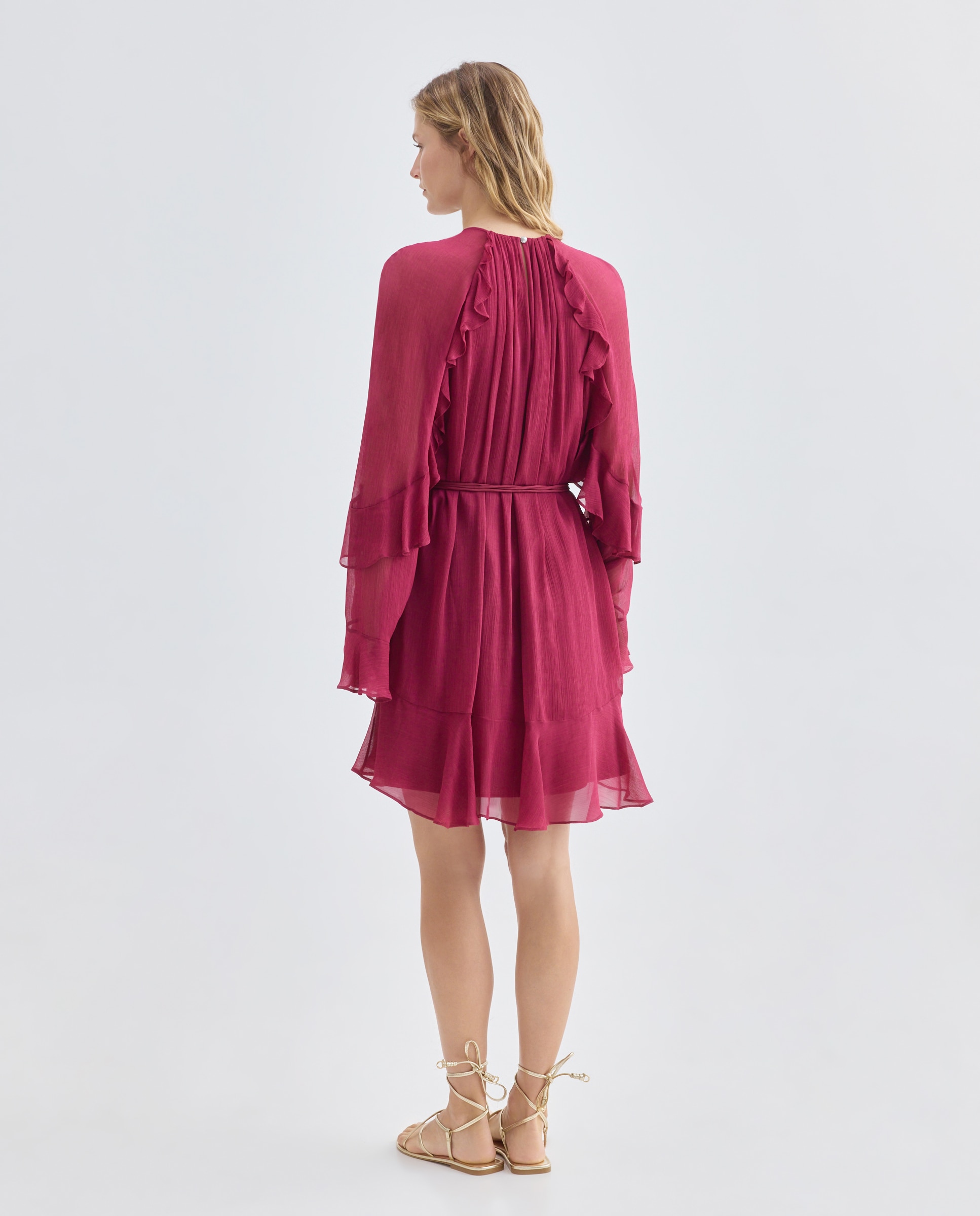 Vestido mini Vermelho-3