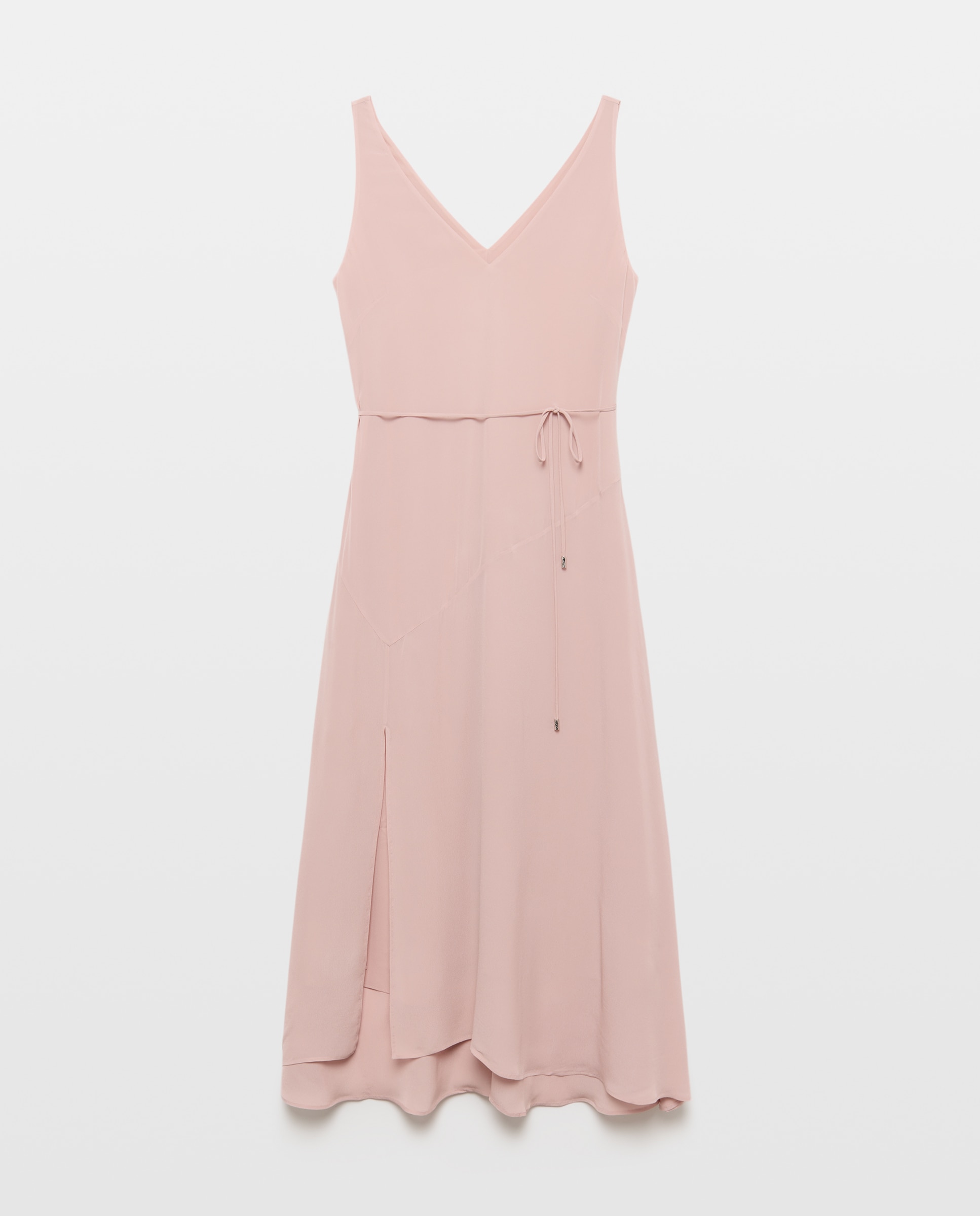 Vestido comprido Rosa-4