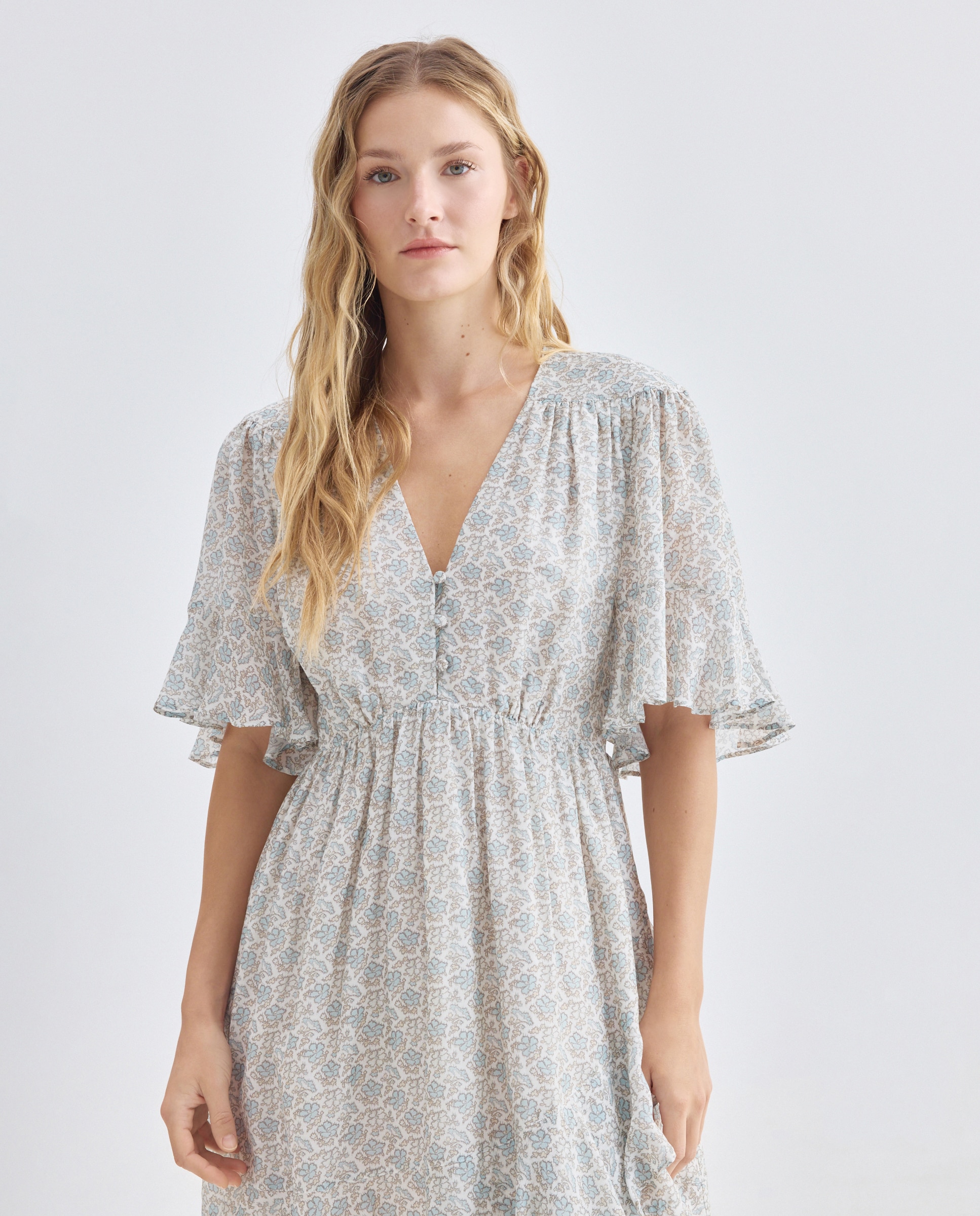 Vestido mini Multicolor-2